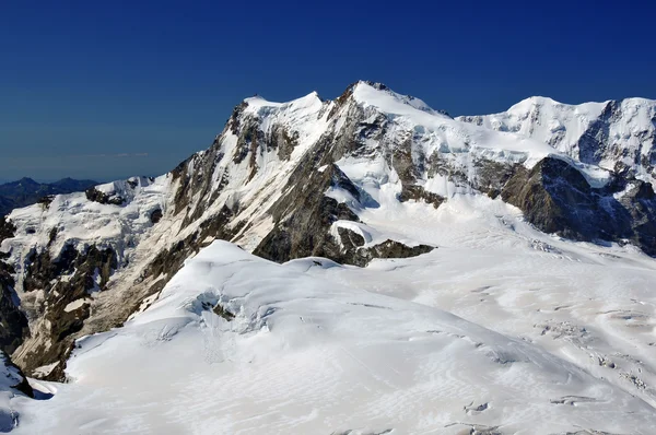 Monte Rosa i Liskamm — Zdjęcie stockowe