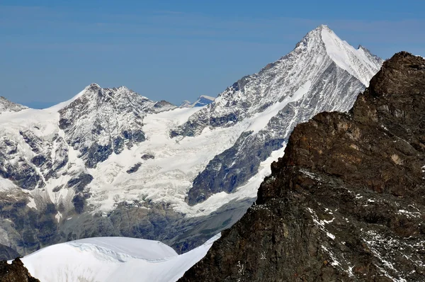 The Weisshorn, southern swiss alps — Stock Photo, Image