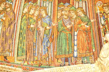 Depicted on the basilica of St Mark