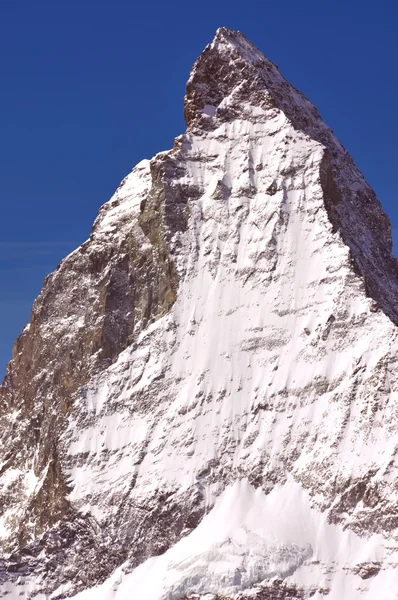 La cumbre del pico matterhorn —  Fotos de Stock