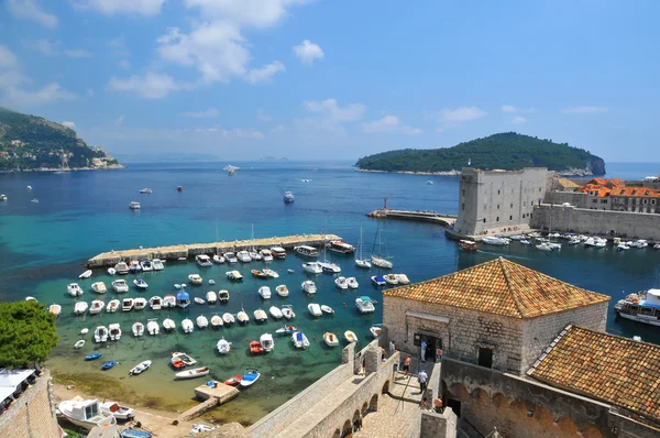 Centrum van Dubrovnik in Kroatië — Stockfoto