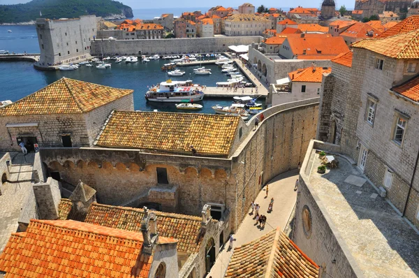 Centrum van Dubrovnik in Kroatië — Stockfoto