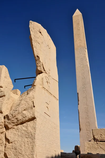 Widok świątyni Karnak — Zdjęcie stockowe