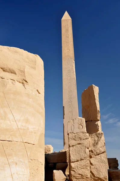 Karnak Tapınağı görünümü — Stok fotoğraf