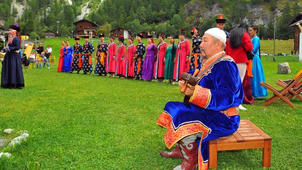 Buryat Dance Group — Stock Photo, Image