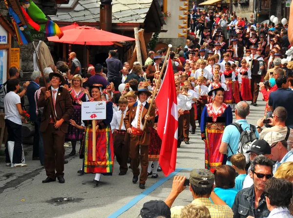 Nemzetközi folklór fesztivál — Stock Fotó