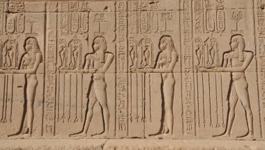 Hathor tapınakta Mısır