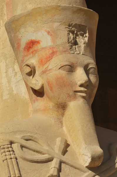 Βασίλισσα της Χατσεπσούτ στη Θήβα της Αιγύπτου — Φωτογραφία Αρχείου