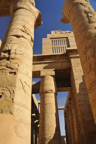 Karnak, Templo de Luxor no Egito — Fotografia de Stock