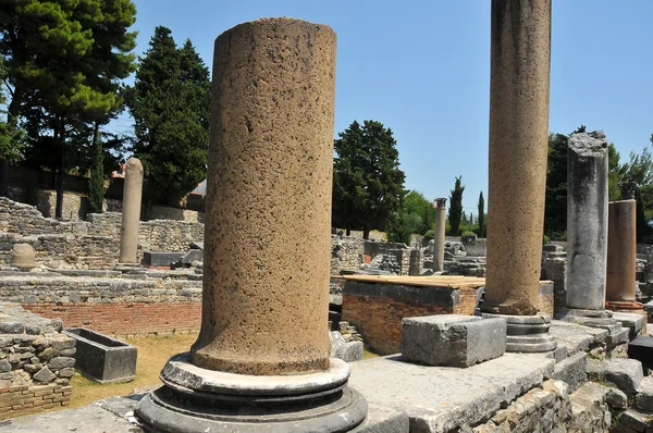 Restos romanos de un templo — Foto de Stock