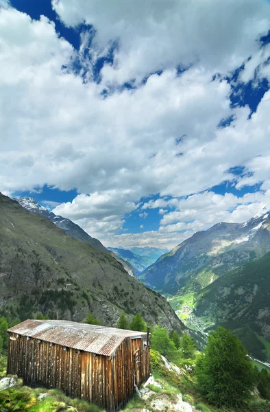 Cabin with a view — Stock Photo, Image