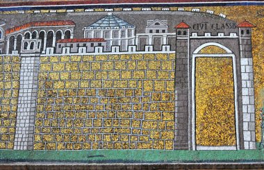 Bizans mozaikleri Saint Apollinaris, Ravenna İtalya