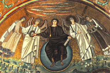 Mosaic Masterpiece of Sta vitalis, Ravenna clipart