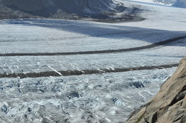 Aletsch Glacier view — Stockfoto