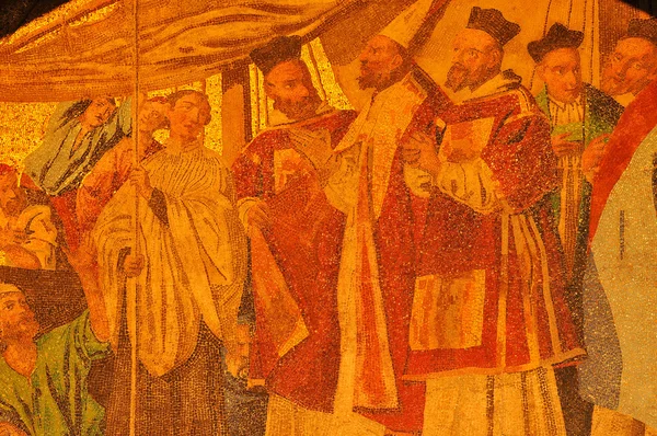 Венецианское духовенство прибыло в Египет — стоковое фото