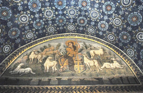 Goede herder, alegorical Unesco — Stockfoto