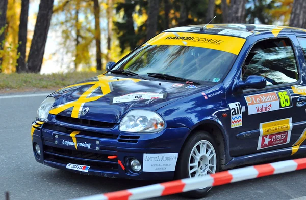 Rally de coches suizos — Foto de Stock