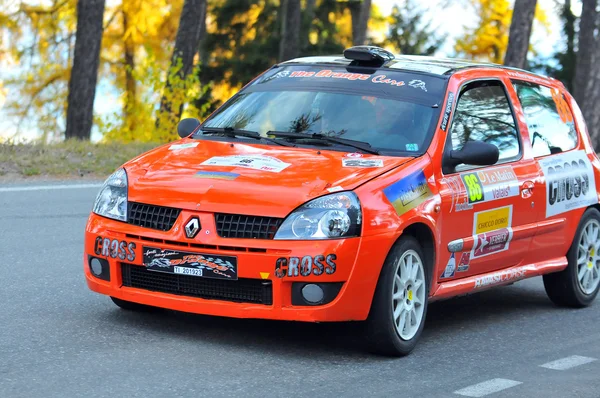 Rally de coches suizos — Foto de Stock