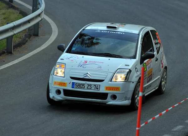 Rally de coches suizos — Foto de Stock