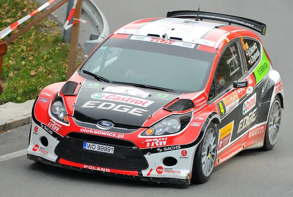 Swiss Car Rally — Stock Photo, Image