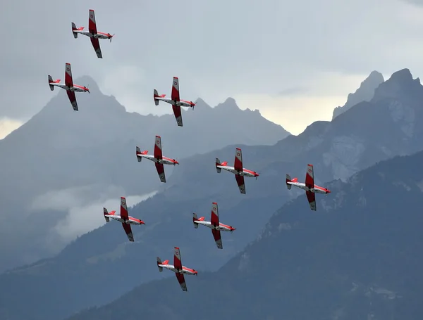 Breitling lucht Toon sion — Stockfoto