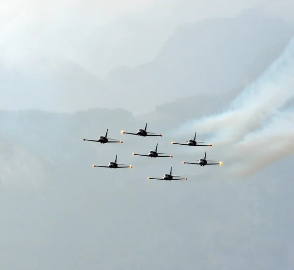 Breitling air show, sion — Zdjęcie stockowe