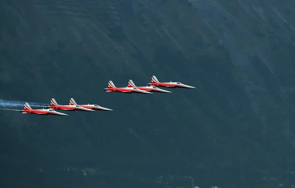 Breitling Air Show Sion — Stock Photo, Image