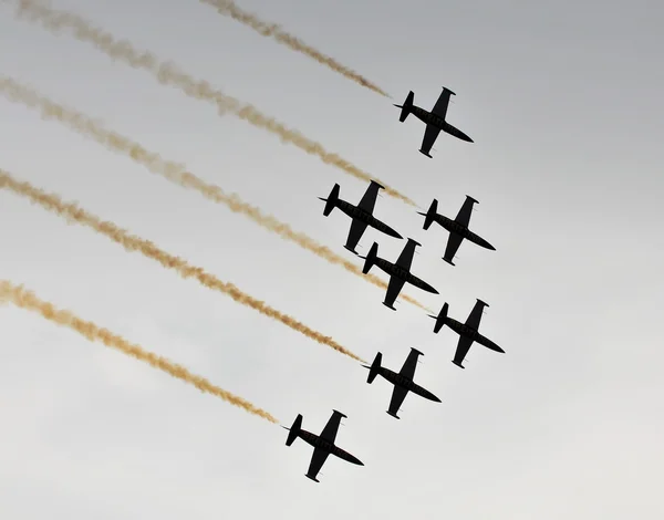 Jet display team — Stockfoto