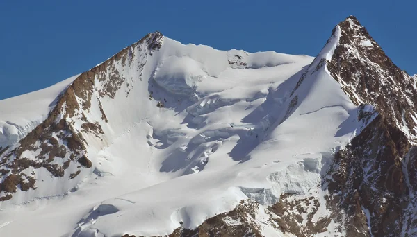 Monte Rosa w Alpach Szwajcarskich — Zdjęcie stockowe