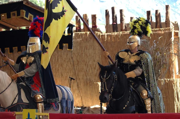 中世の祭りビュー — ストック写真