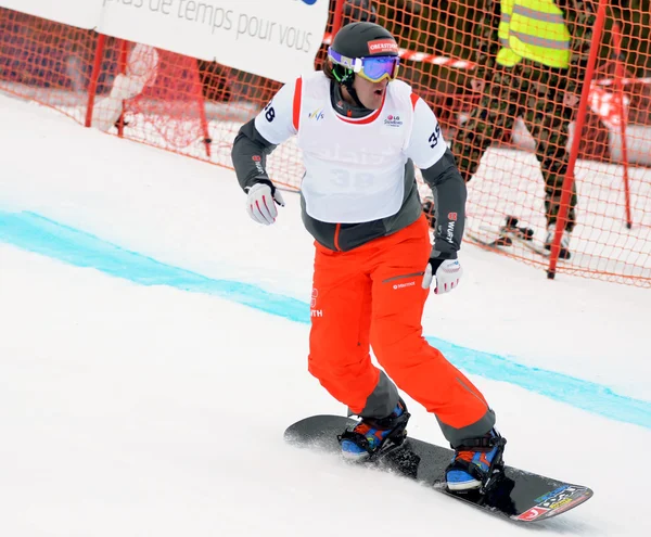 Fis Snowboard-Weltcup Snowboardcross — Stockfoto