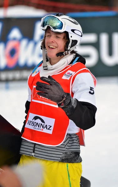 FIS Snowboard World Cup Snowboard Cross — Fotografia de Stock