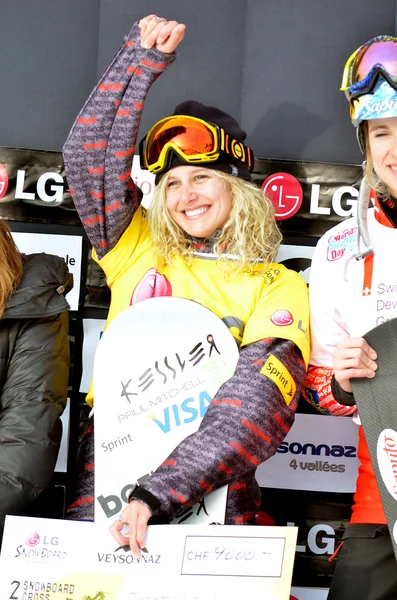 Fis Snowboard-Weltcup Snowboardcross — Stockfoto