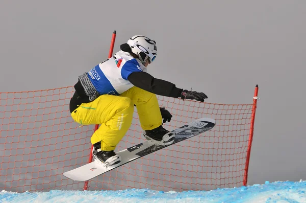 Fis Snowboard-Weltcup Snowboardcross — Stockfoto