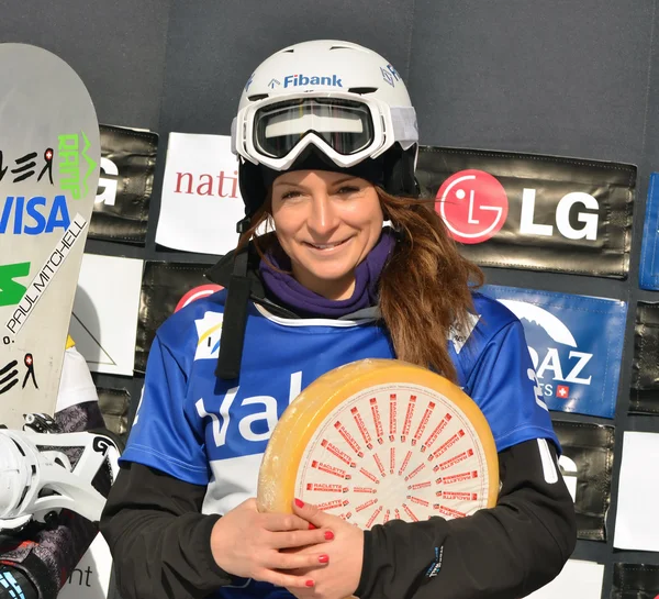 FIS Snowboard World Cup Snowboard Cross — Stockfoto