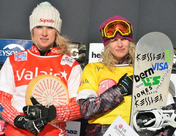 Fis Snowboard-Weltcup Snowboardcross — Stockfoto