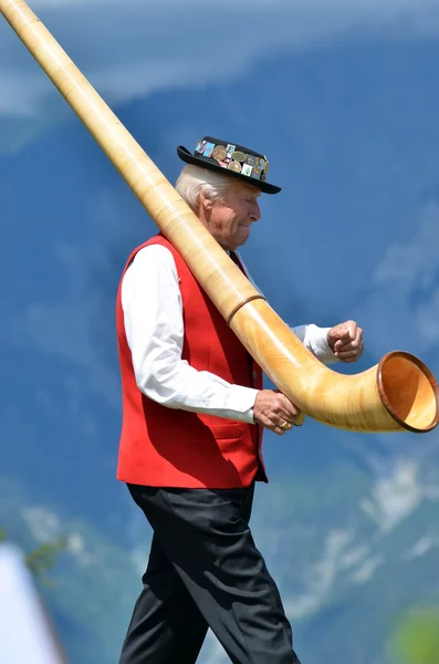 Festival de la corne alpine — Photo