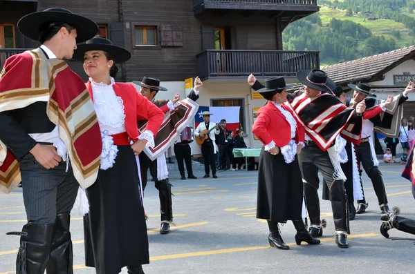 Festival Internacional de danza de montaña —  Fotos de Stock