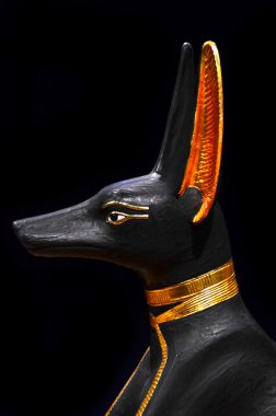 Antik Mısır Anubis'in heykeli