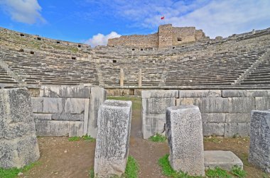 Grand Theater in Miletus clipart