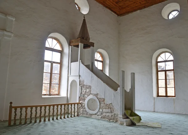 Простая деревенская мечеть — стоковое фото