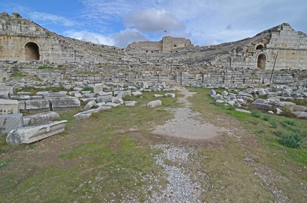 Grand Theater in Milete — Stockfoto