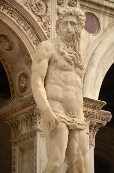 Statue of god Neptune — Stock Photo, Image