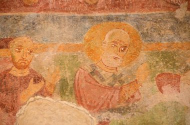 Antik Bizans fresco
