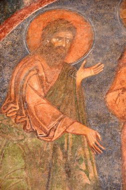 Antik Bizans fresco