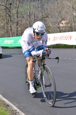 Professional cyclist on  Romandie 2013