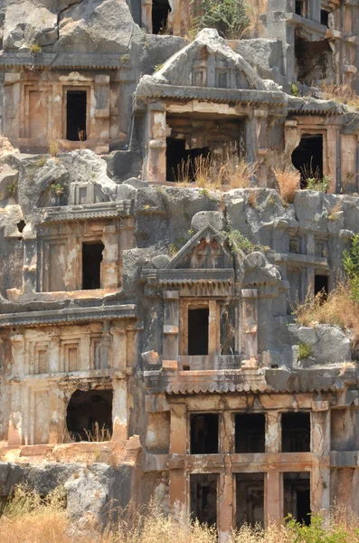 Ancient greek tombs — Stockfoto