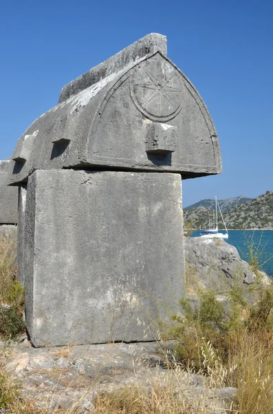 Ancient greek tomb — Stock Photo, Image