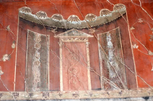 Αρχαία Ρωμαϊκή τοιχογραφία — Φωτογραφία Αρχείου
