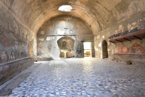 Antigua casa de baños romana — Foto de Stock